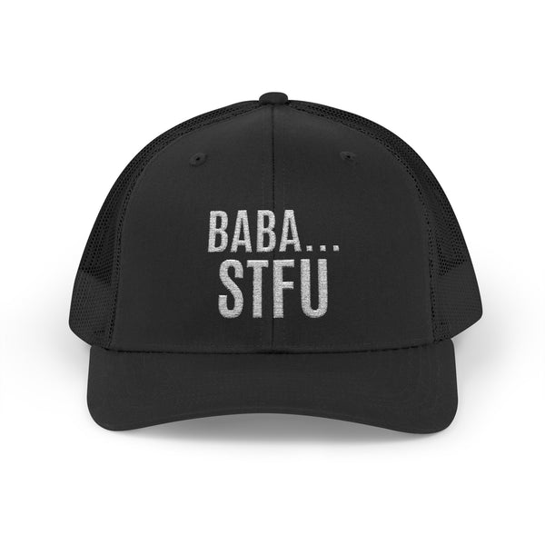 Embroidered BABA... STFU Golf Trucker Cap