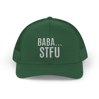Embroidered BABA... STFU Golf Trucker Cap