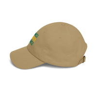Bang! Bang! Bang! embroidered golf dad cap — snapback closure detail | Golf Subculture