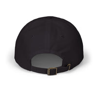 Bang! Bang! Bang! embroidered golf dad cap — product detail shot | Golf Subculture
