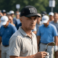Embroidered BABA... STFU Golf Trucker Cap - Golf Subculture
