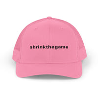 ShrinkTheGame golf trucker cap charcoal black - Golf Subculture